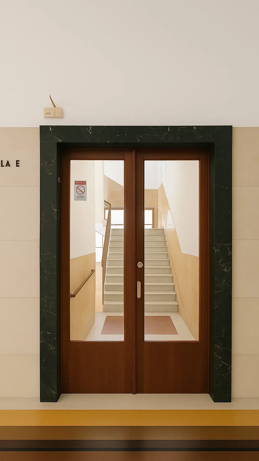L’ingresso della Scala E